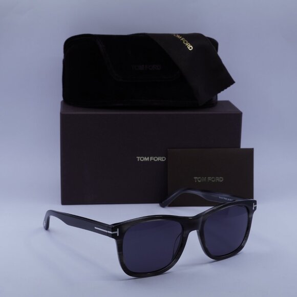Tom Ford Eric-02 FT0595 20A Square Sunglasses - Grey - Picture 7 of 10